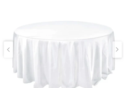 White table linens